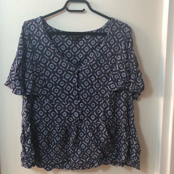 Love & Legend patterned blouse - Picture 1 of 3